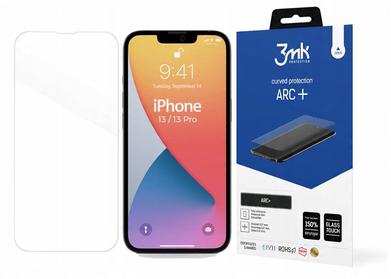 

3mk Folia Fullscreen Arc+ do iPhone 13 13 Pro