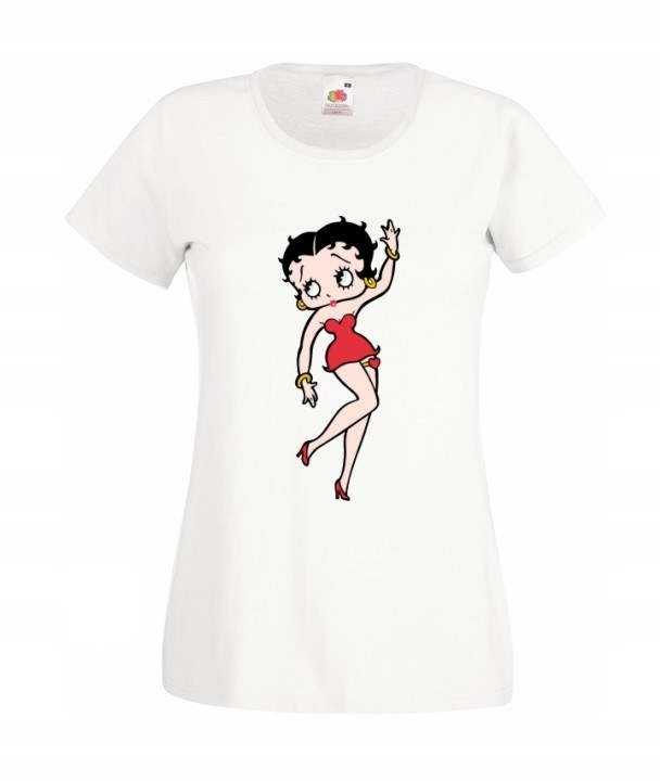 

Koszulka Damska Betty Boop Pin Up Wzory Prezent