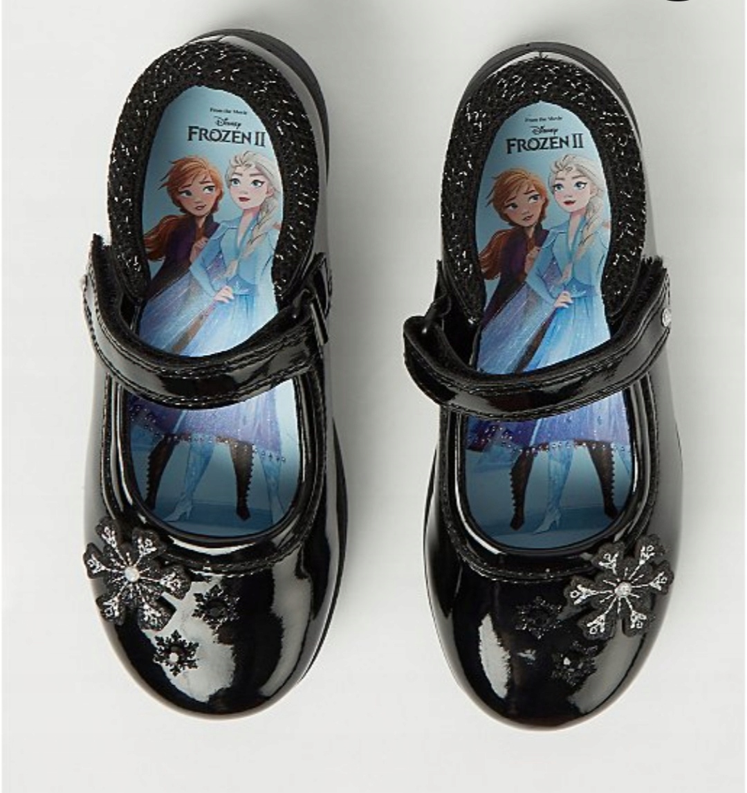 balerinki lakierki George Kraina lodu 29 Elza Kolor czarny