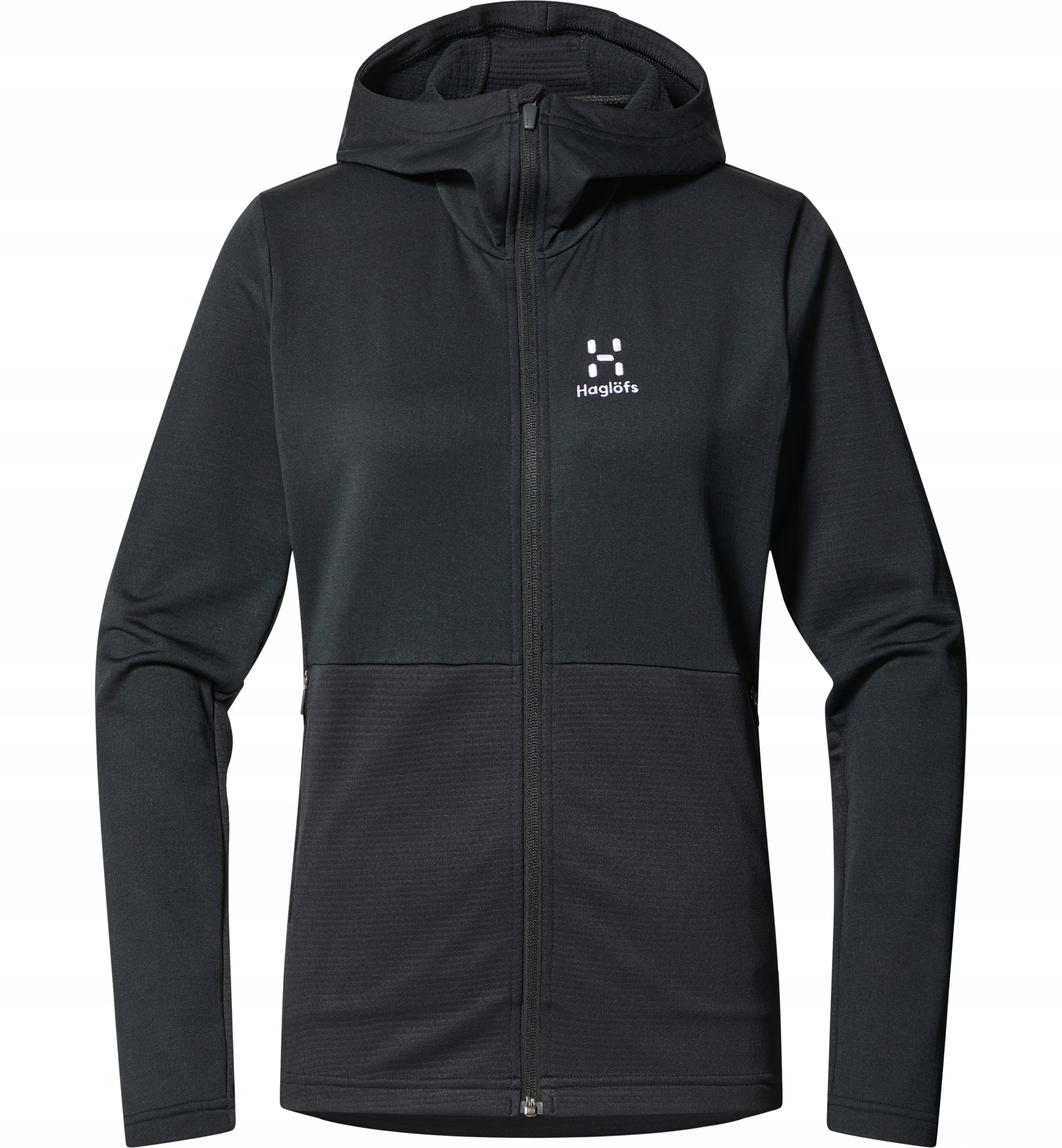 W Mikina Haglöfs Lark Mid Hood dámská S