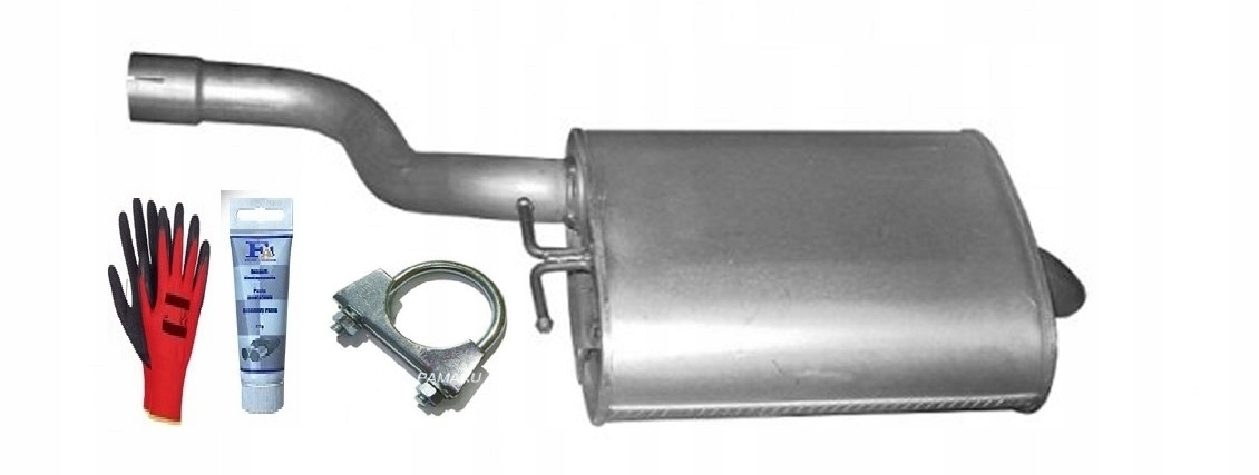 Bmw E39 520 523 525 528 530 (1998-2003) Tlumič Tlumič Výfuku bonus