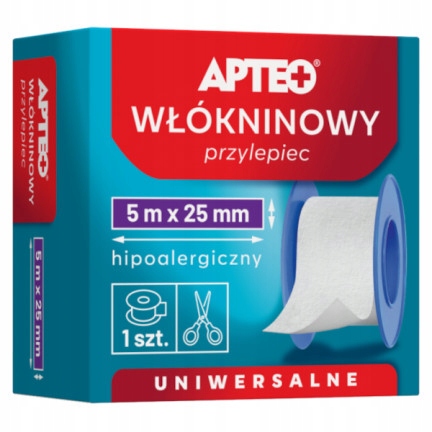 

Przylepiec Włókninowy 2,5 CM X 5 M Rolka