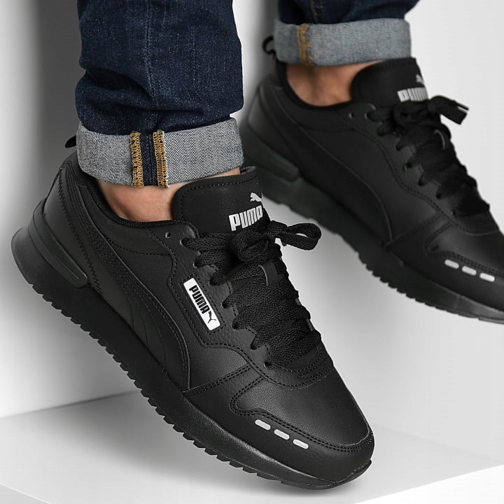 Sportovní obuv Puma Runner kožená obuv pro každodenní nošení, velikost vel.