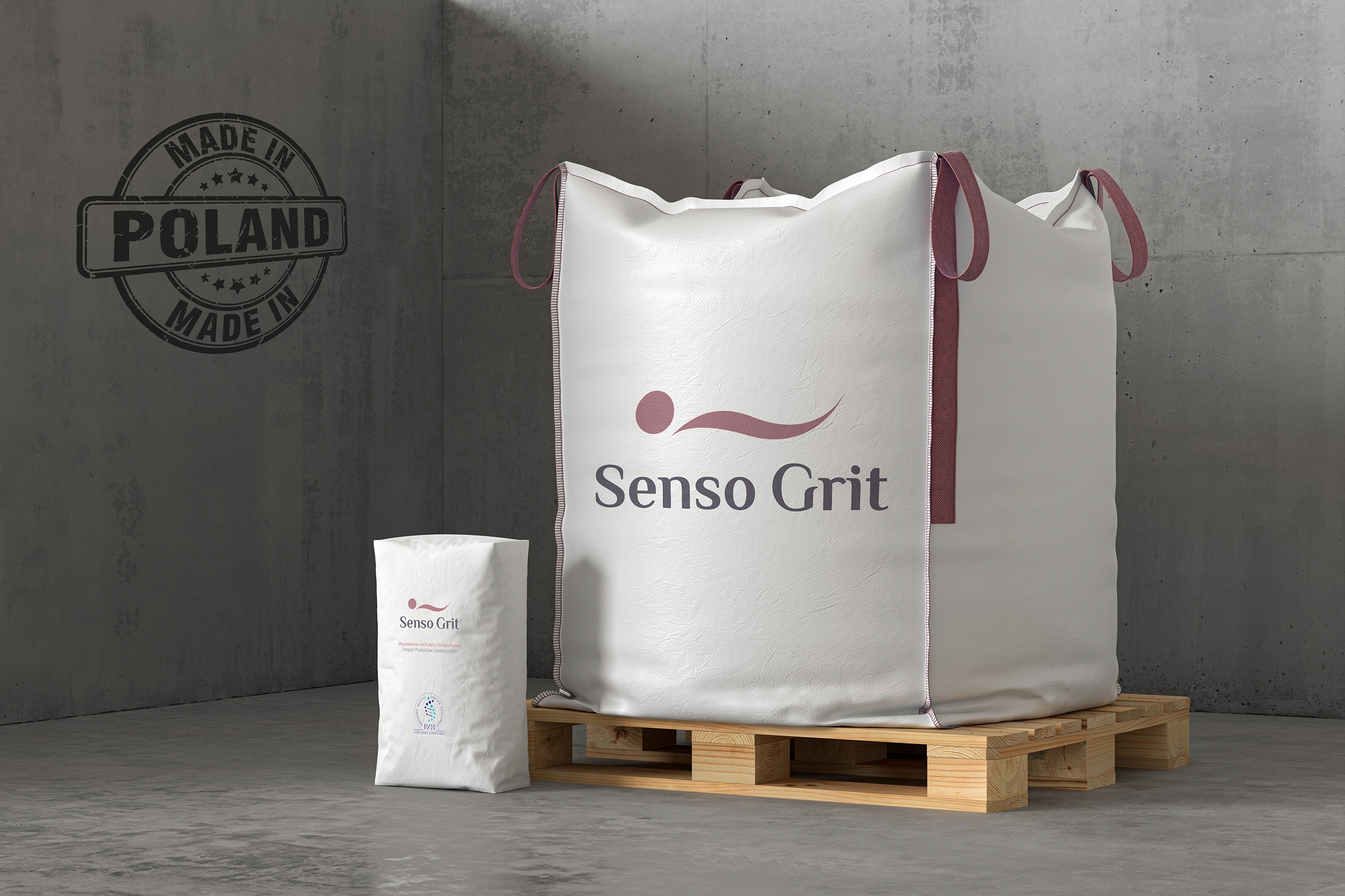 Granulat szklany Senso Grit do kołderek obciążeniowych PRODUCENT 10kg Atest Wyrób medyczny nie