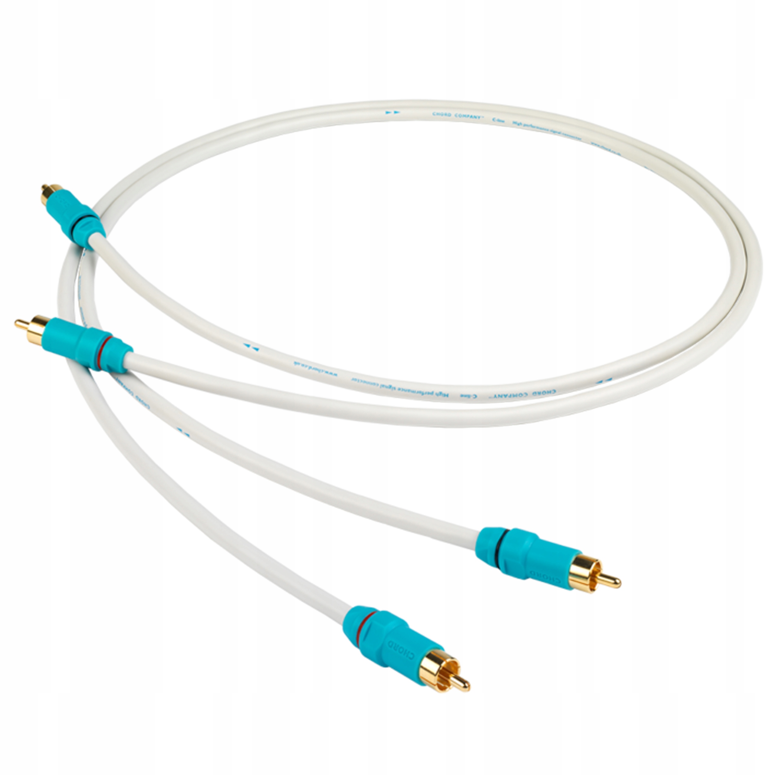 KABEL PRZEWÓD 2RCA CHORD C-LINE 1m NOWA WERSJA Stan opakowania oryginalne