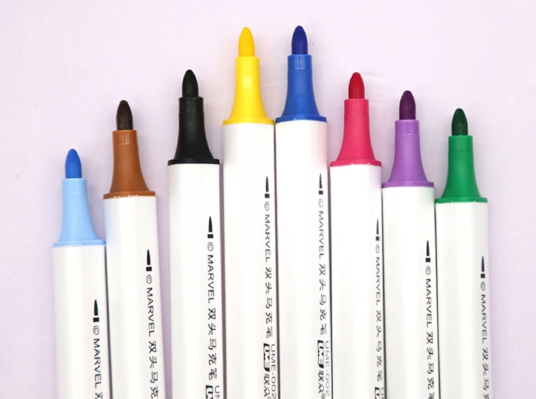 PROMARKERY FROZEN dla dziewczynki markery mazaki dwustronne 36szt PUDEŁKO Bohater brak