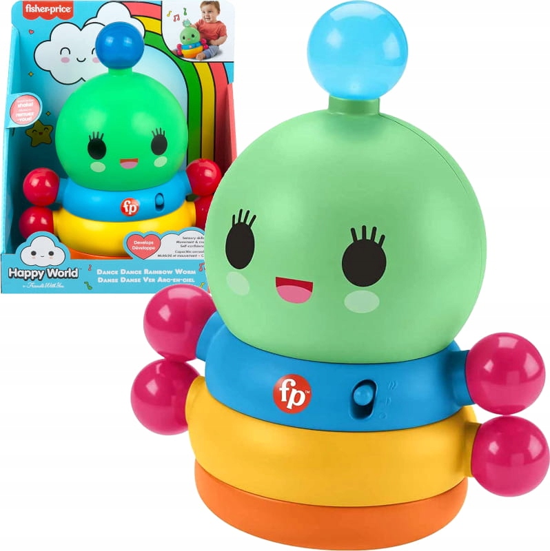 

Fisher Price Interaktywna Tańcząca Gąsienica 27 CM