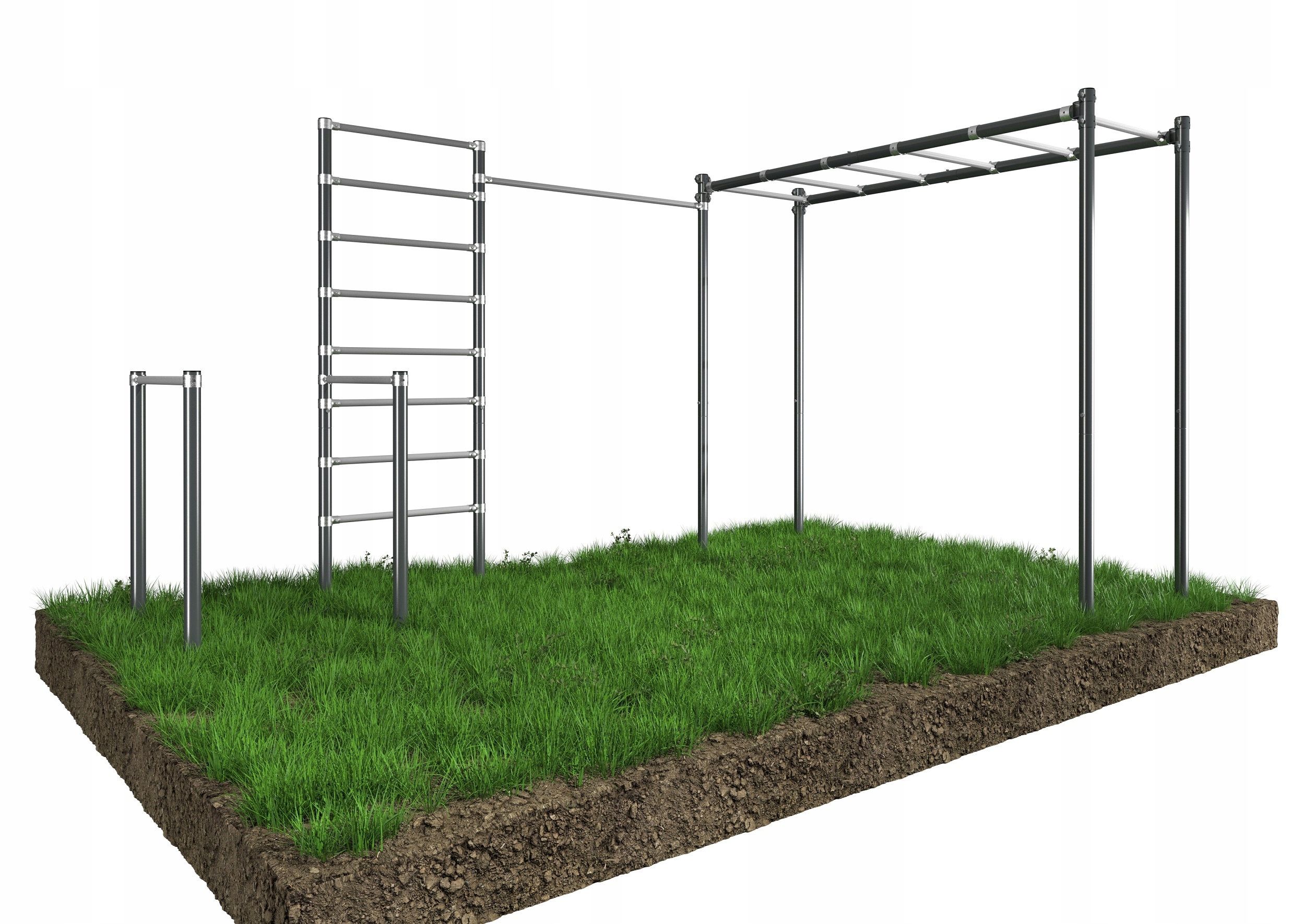Sada zahradního hrazda, zábradlí, žebříku ZO9-60