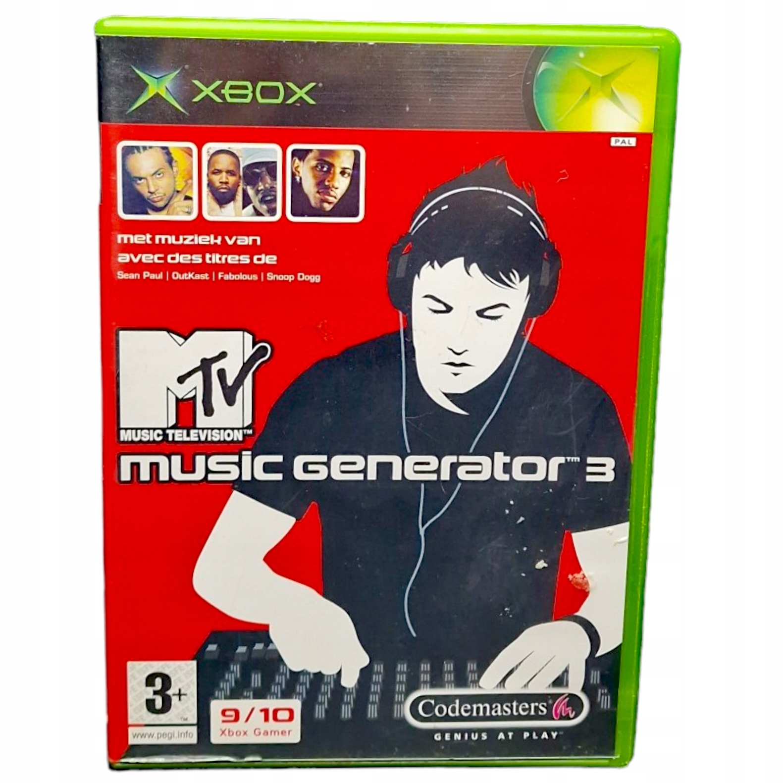 Gra MTV Music Generator 3 XBOX Microsoft Xbox Classic Komplet