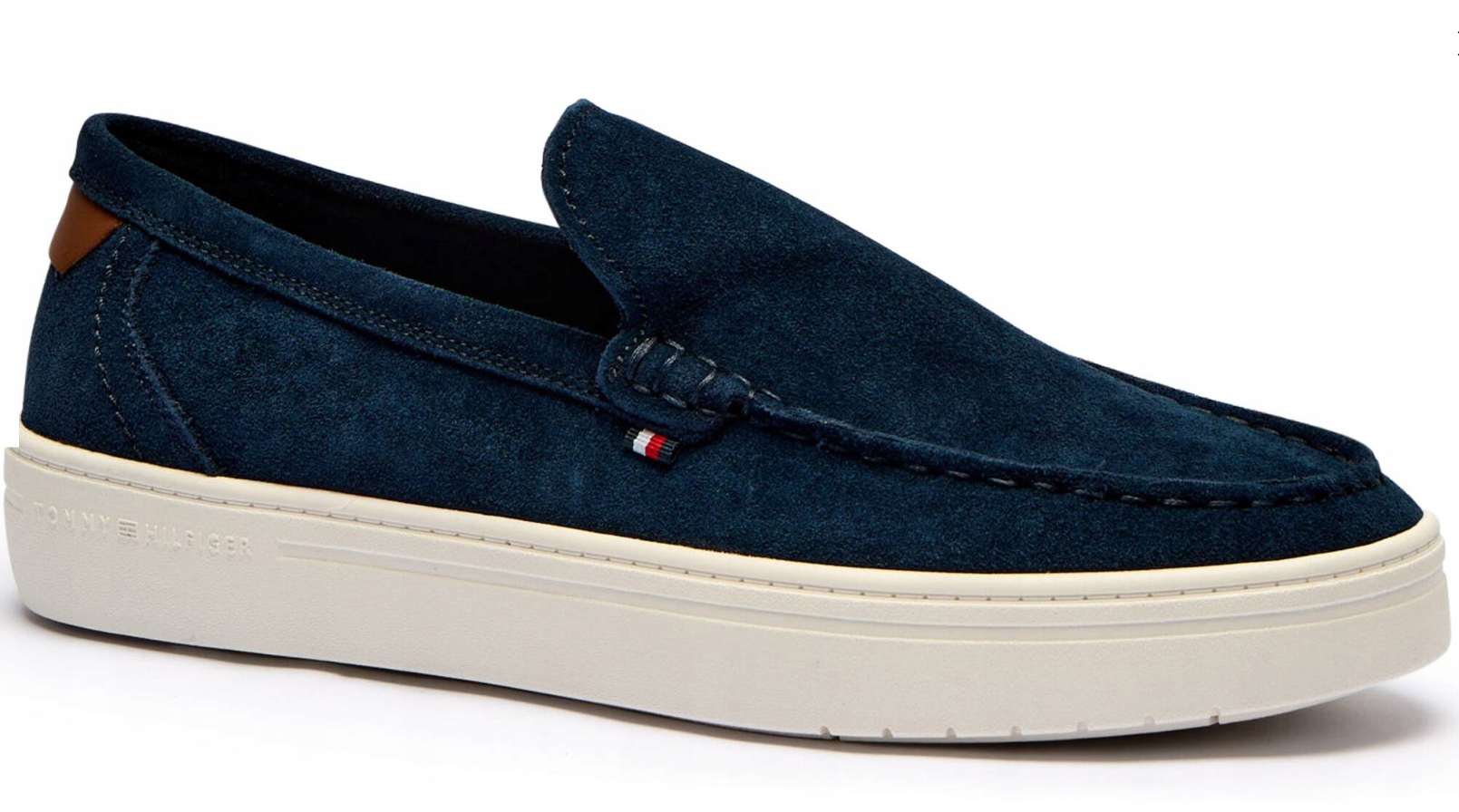 Tommy Hilfiger Mokasíny Loafersy Modern semišové tmavě modré vel. 42