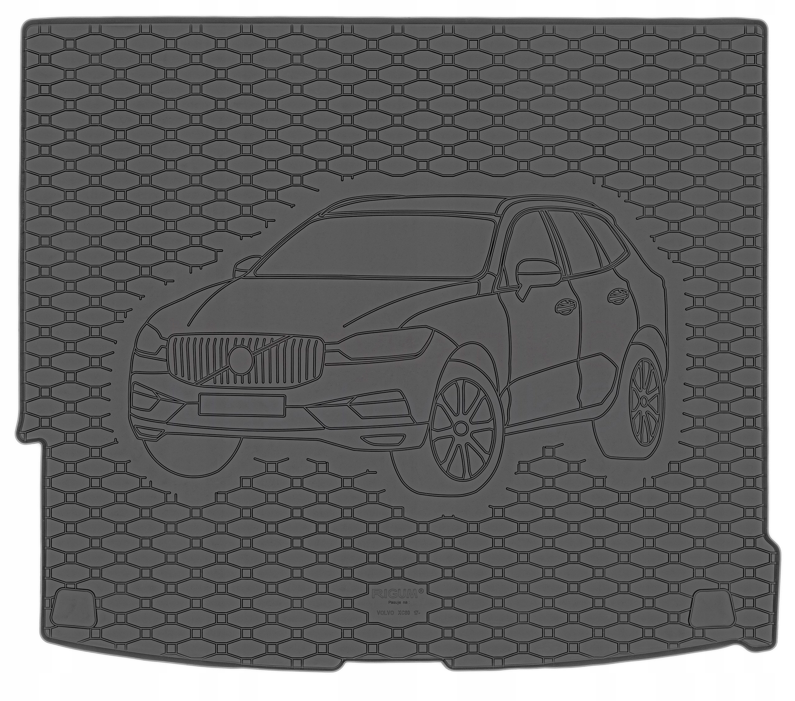 Volvo XC60 2017-коврик багажника