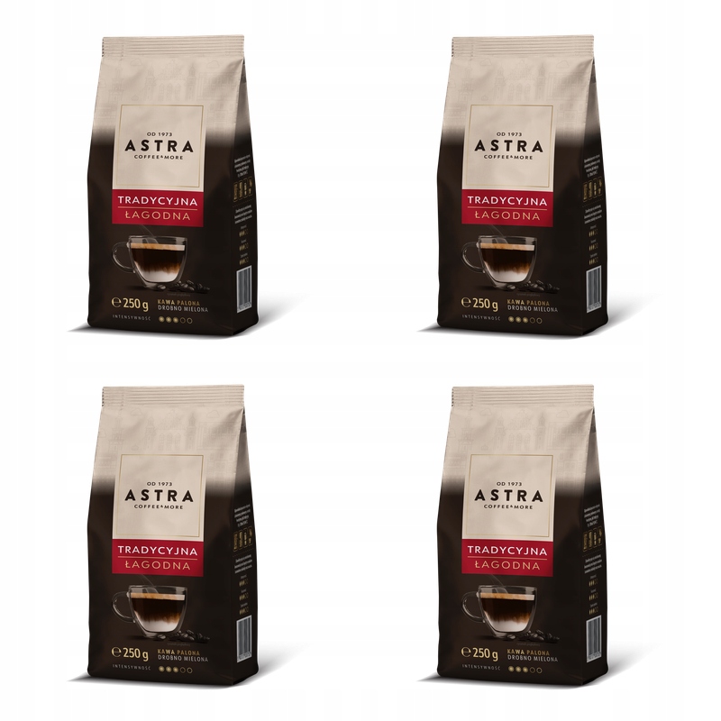Astra mletá káva 250 g X4