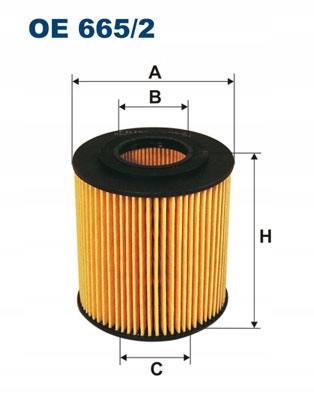 

OE665/2 Filtron Filtr Oleju Mazda