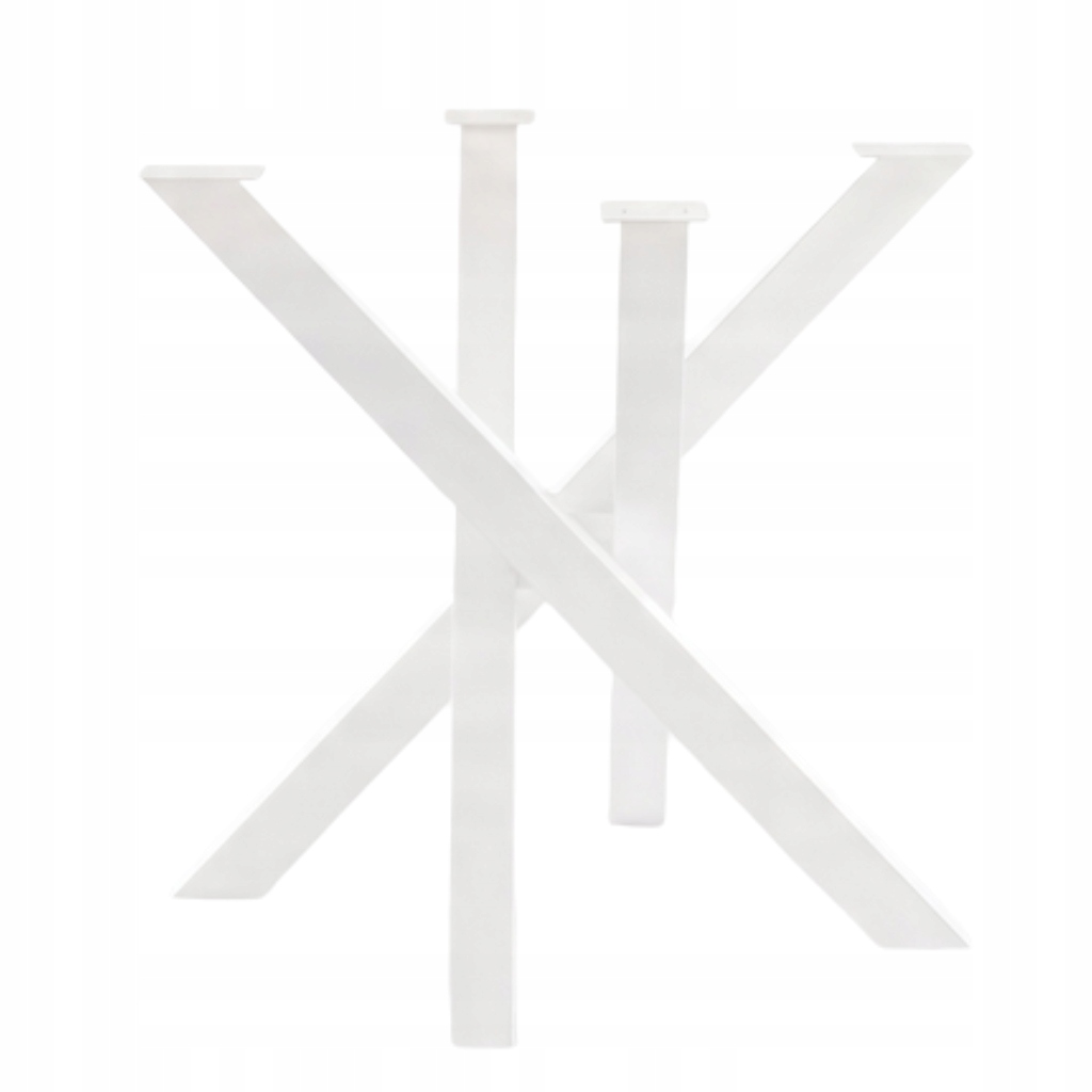 Noha Na Stôl Kovový Rám Na Stolík Lavičky Pavúk Loft Biela Silná