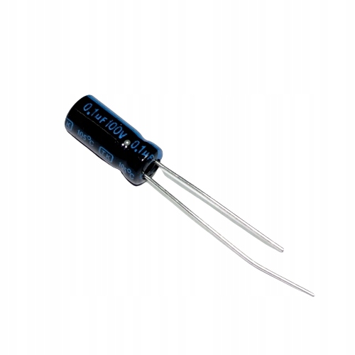 0.1uF 100V 105' Jamicon Tk 5x11mm kondensator elektrolityczny [10szt]