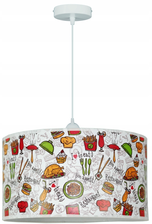 Závěsné Stropní Svítidlo Kuchyň 90 cm Stínidlo Restaurace Jídelna Food Design