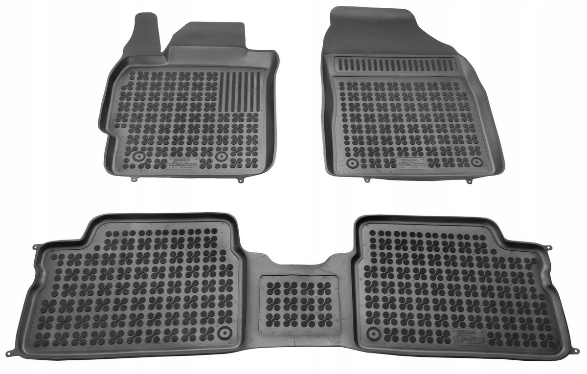 Коврики Резав-Пластик резиновые 201401 3 el.