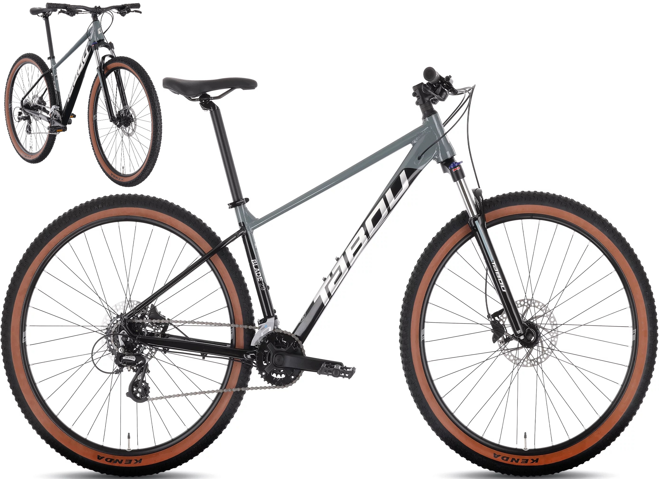 Rower Mtb Tabou Blade 1 29" M 17" black grey