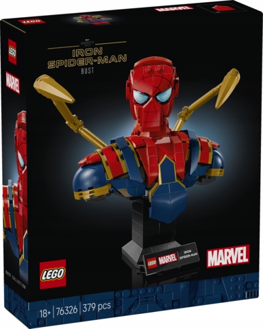 Lego Heroes 76326 Iron Spider-Manova busta