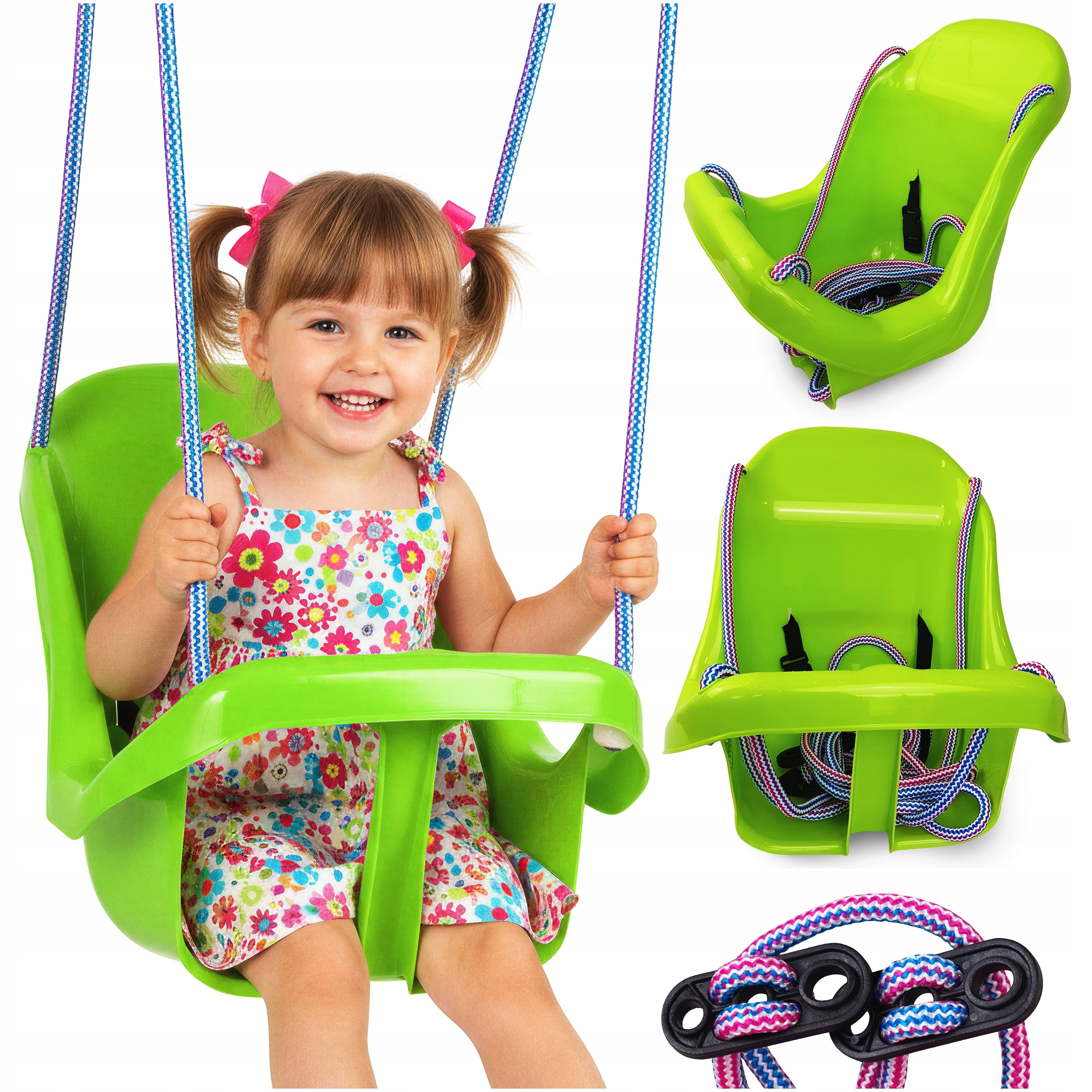 HUŚTAWKA DLA DZIECI DO DOMU OGRODU FOTEL WISZĄCY OGRODOWA WYBÓR KOLORÓW