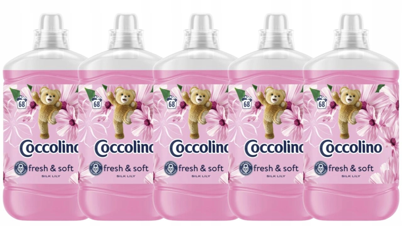 Levně Tekutá aviváž Coccolino Core Silk Lilly 5x1,7l