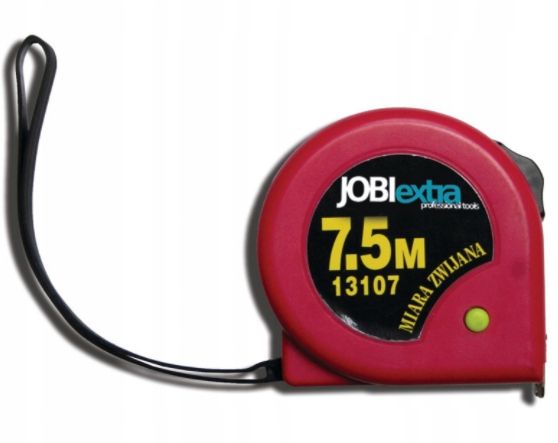 Miara zwijana taśma miernicza Jobi 7,5 m Marka Jobi