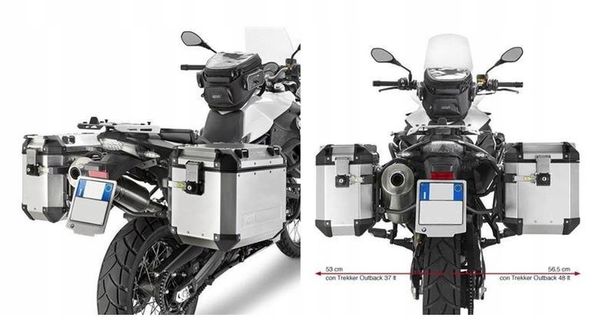 Kappa Rám Bočných Kufrov Monokey Cam Side Bmw F 650 Gs F 800 Gs (08-1