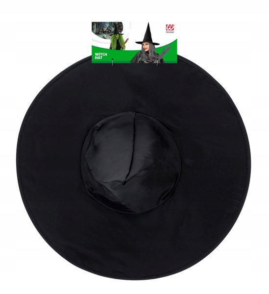 KAPELUSZ WIEDŹMY CZAROWNICY BABY JAGI USZTYWNIANY Kolor dominujący czarny