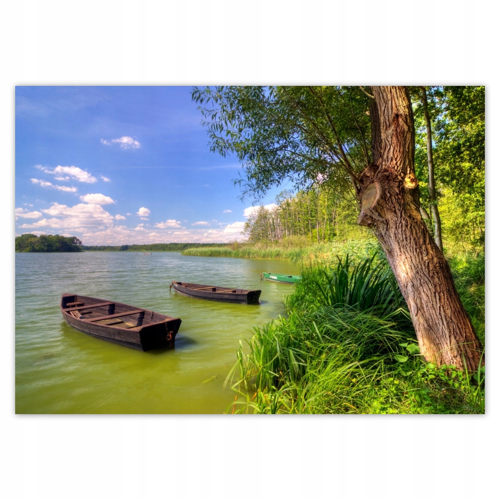 

Fototapety flizelina 312x219 Łódki na jeziorze