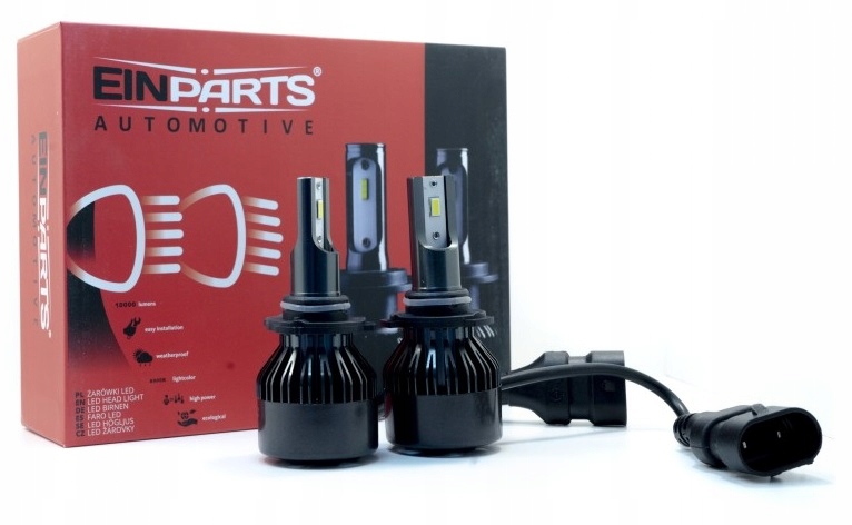 ŻARÓWKI HB4 9006 LED 6000K 10000lm 12/24V CANBUS