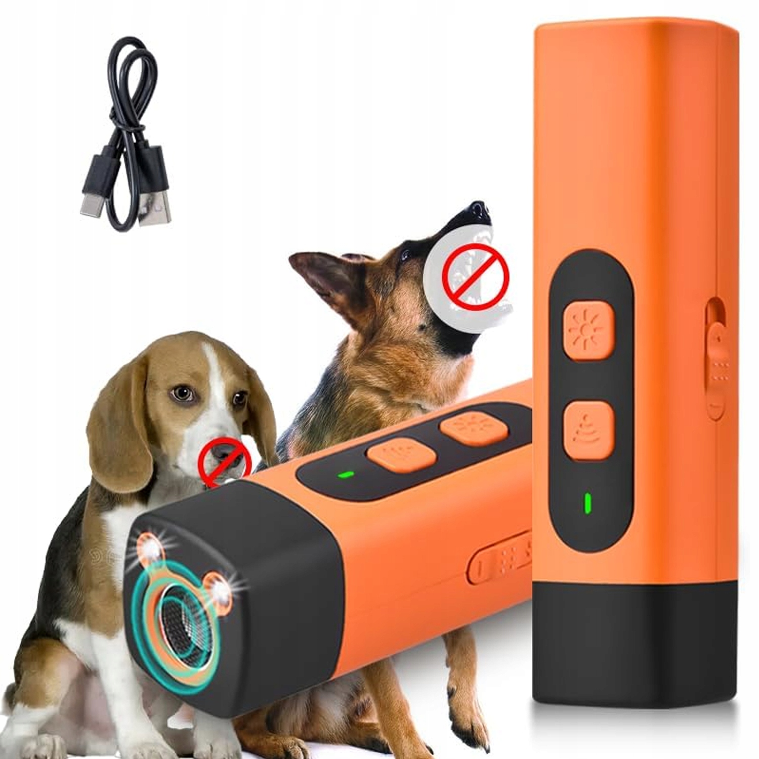 Levně Výkonný Ultrazvukový Odpuzovač Psů Proti Štěkání