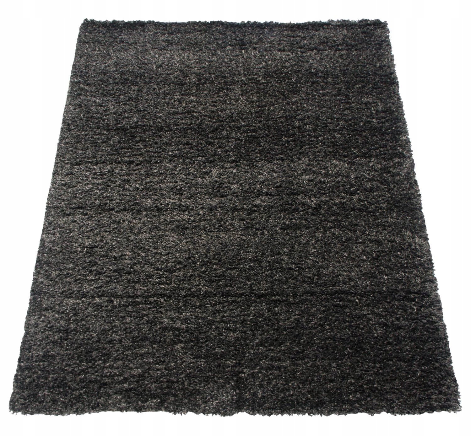 Koberec Shaggy Čierny Do Obývačky Mäkký Plyšový Koberec 200X290