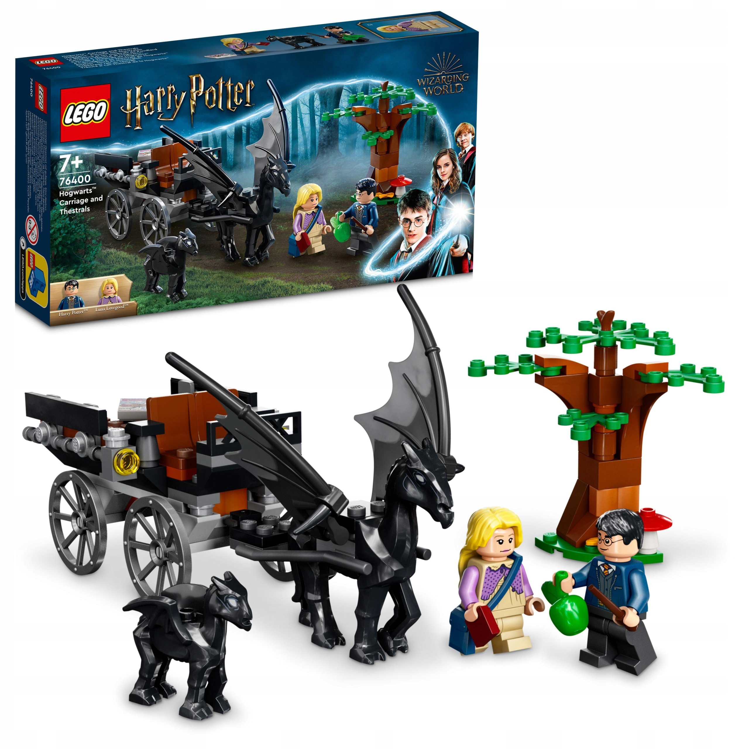 

Lego Harry Potter Testrale i kareta z Hogwar 76400