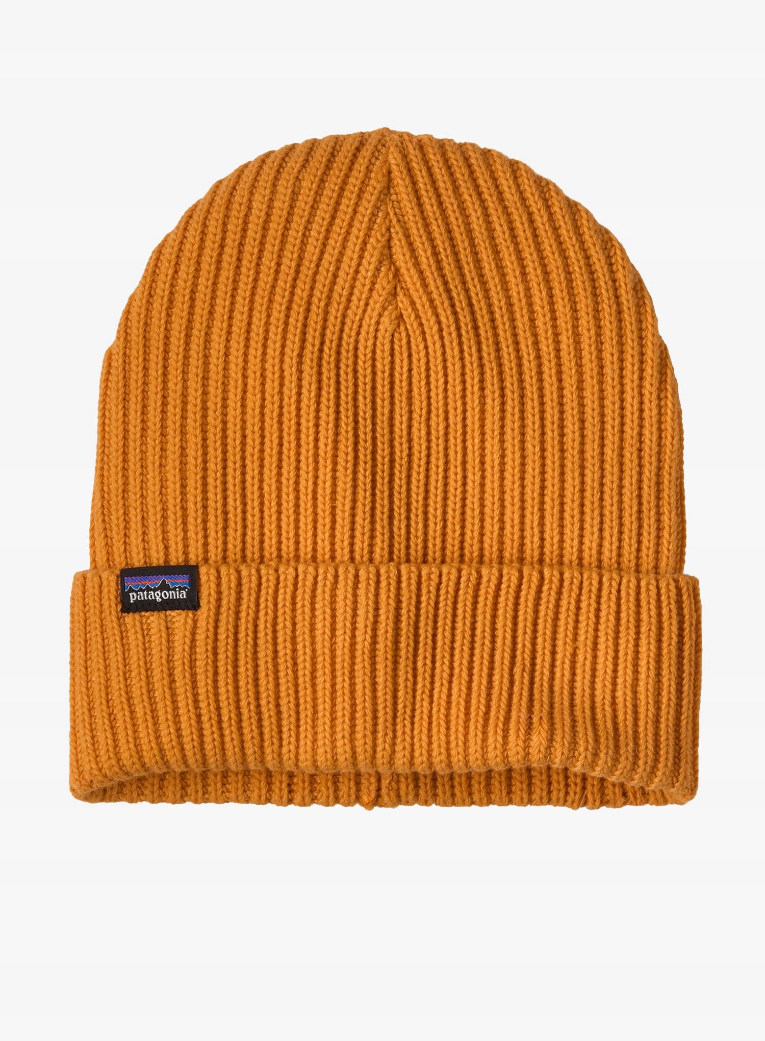 Čepice zimní Patagonia Fishermans Rolled Beanie autumn orange