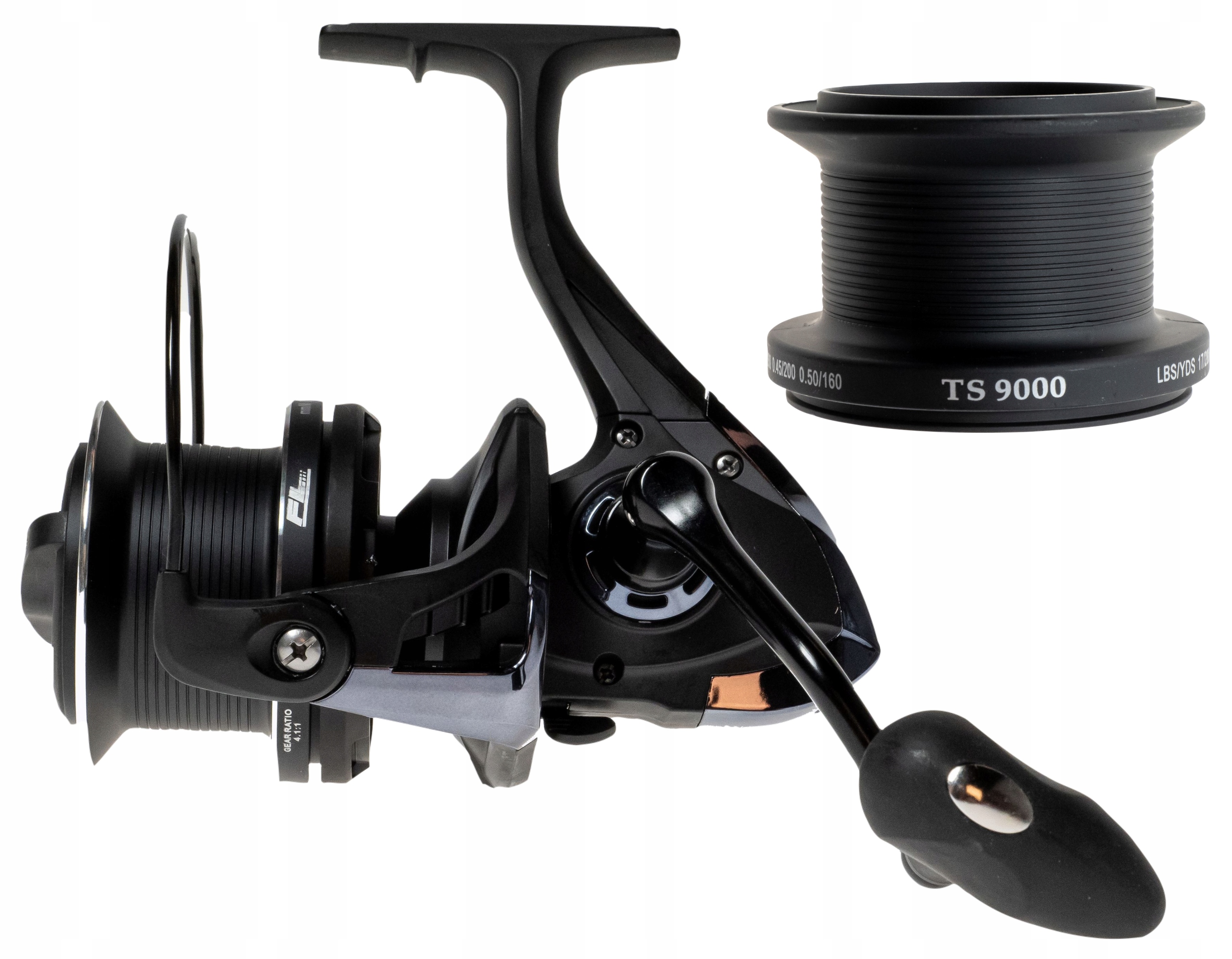 Kołowrotek Karpiowy Ts 9000 Pojemna Szpula