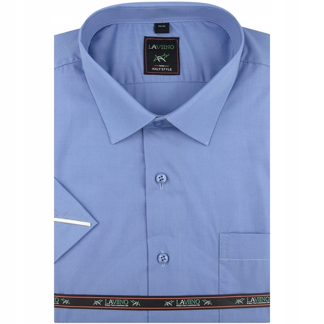 Duża Koszula Męska Wizytowa do garnituru Duże rozmiary K705