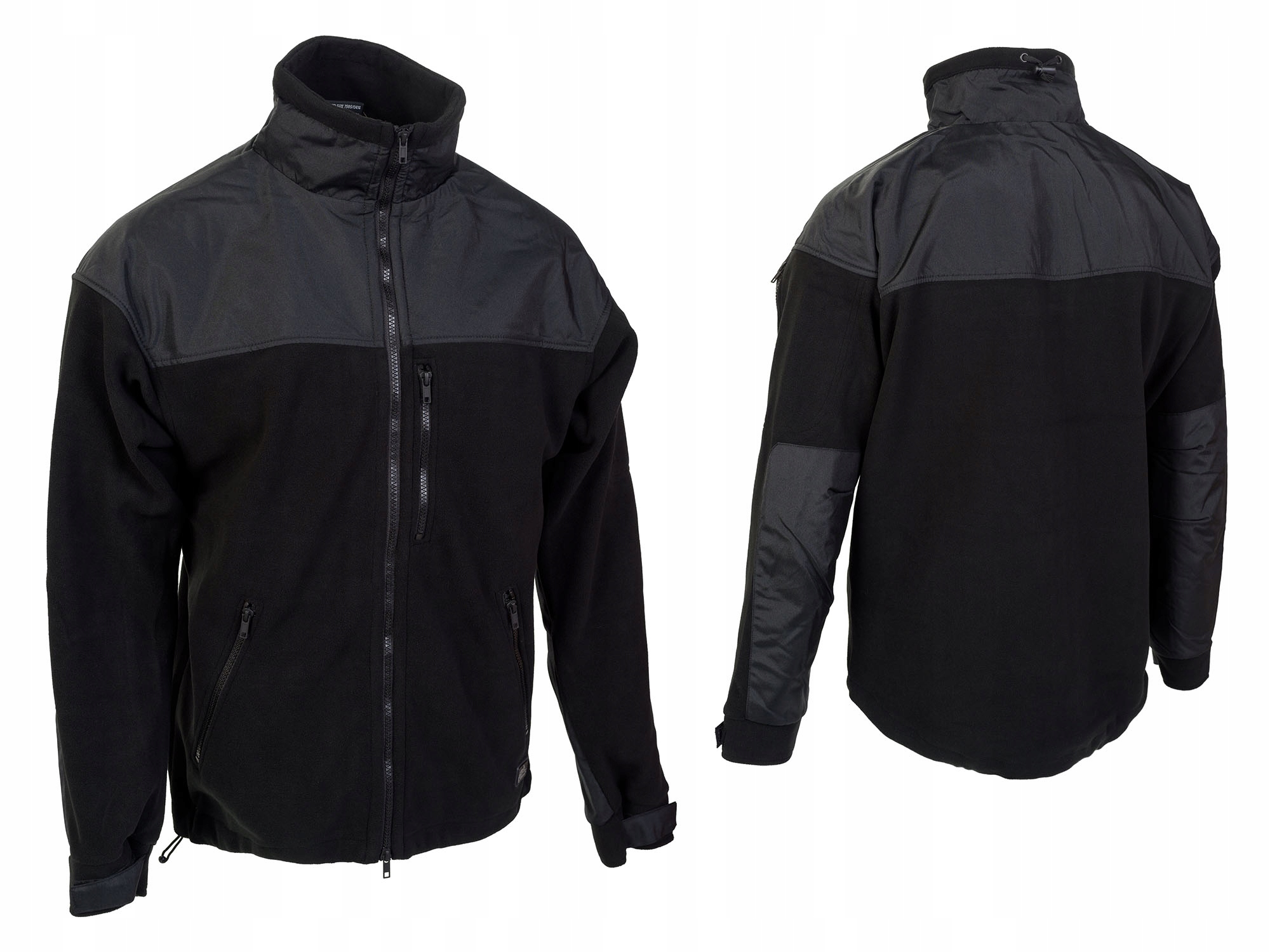 Taktická Fleecová Mikina Mikina Classic Army černá XXL