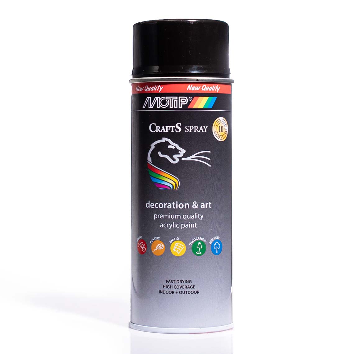 

Crafts Farba Spray Lakier Emalia 9005 Czarny Połys