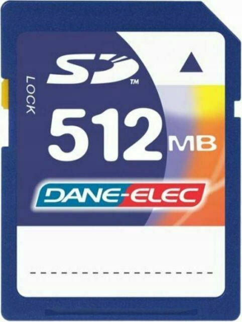 

Nowa karta pamięci Sd 512MB do starszych urządzeń
