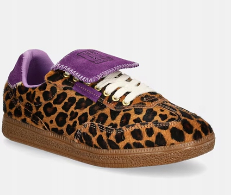 Steve Madden Dámské Sportovní Boty S Leopardím Vzorem A Fialovými Detaily 40 I1J