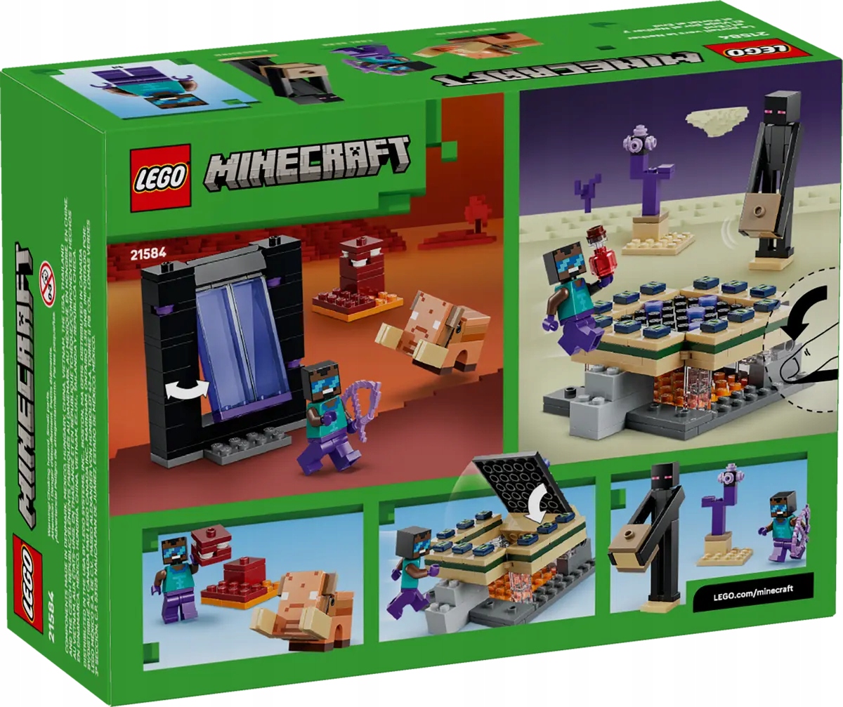 21584 Lego Minecraft Cesta přes portál Netheru a Kresu