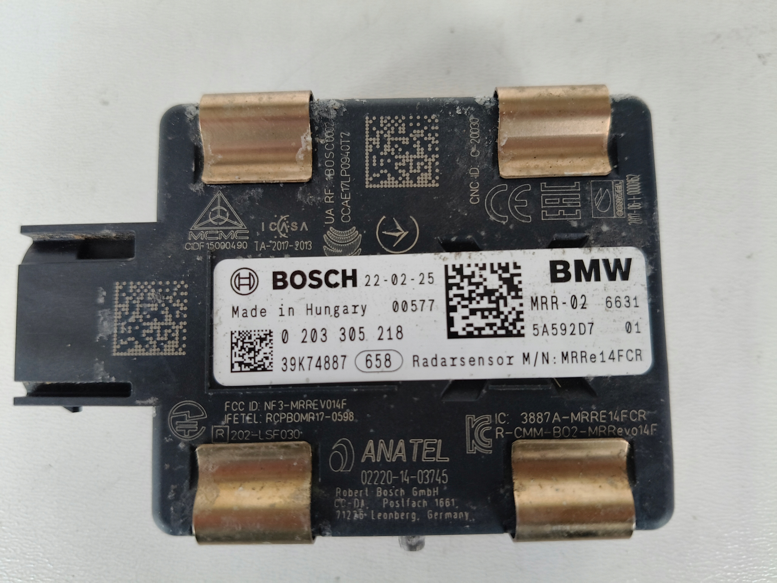 RADAR DISTRONIC ACC BMW 5A592D7