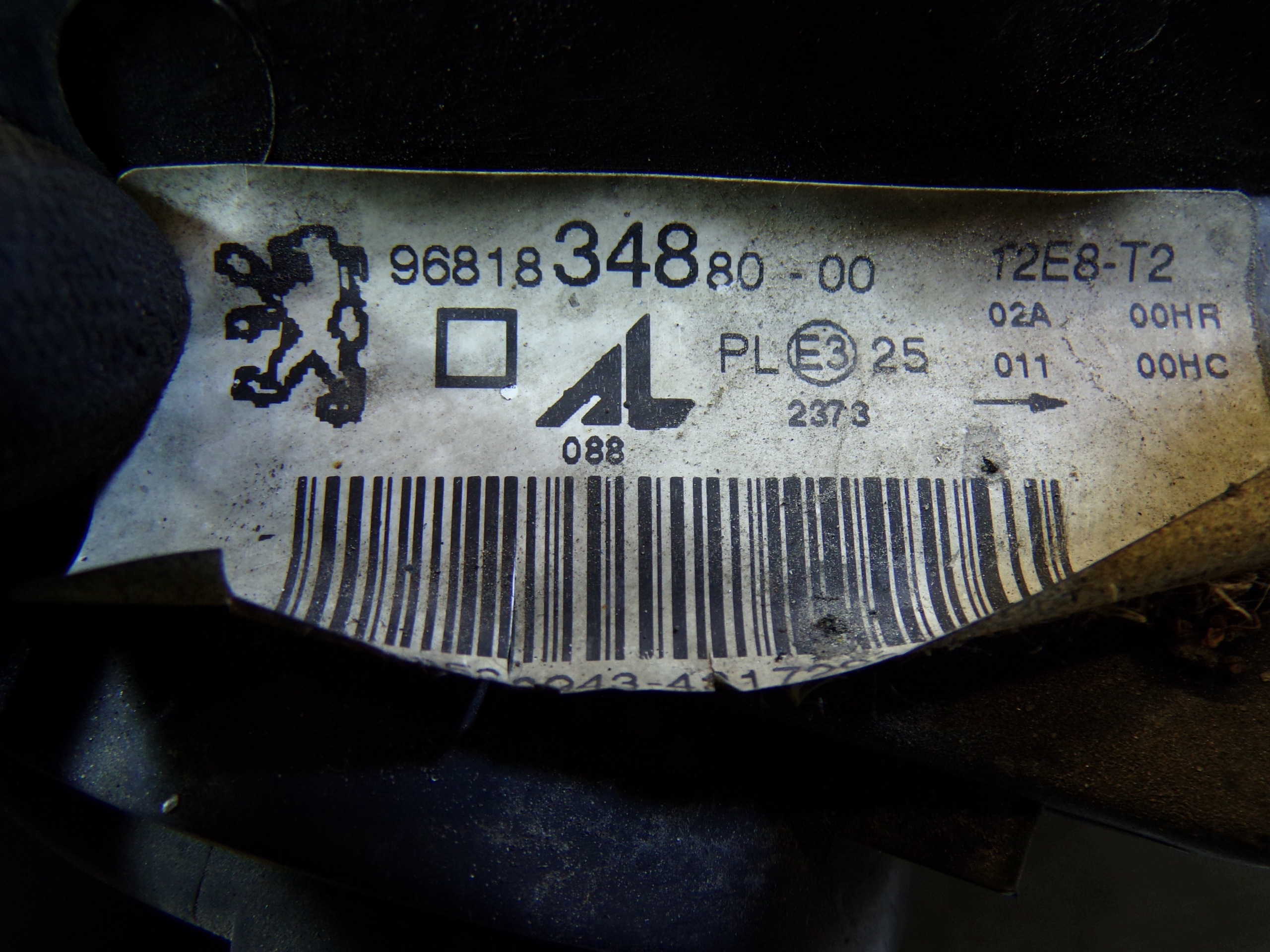 light front front left PEUGEOT 307 LIFT (2) (K1)