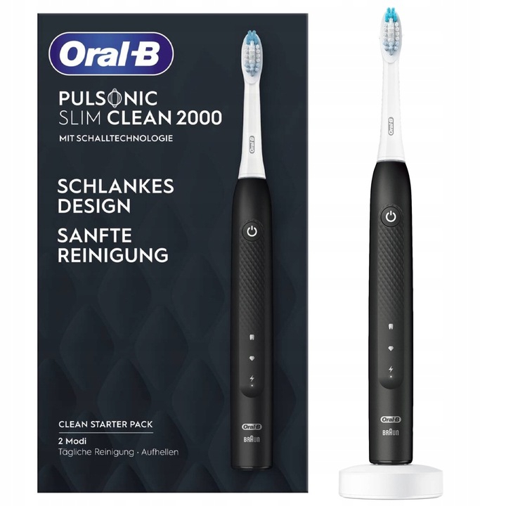 Szczoteczka Oral-B Pulsonic Slim Clean 2000 Black
