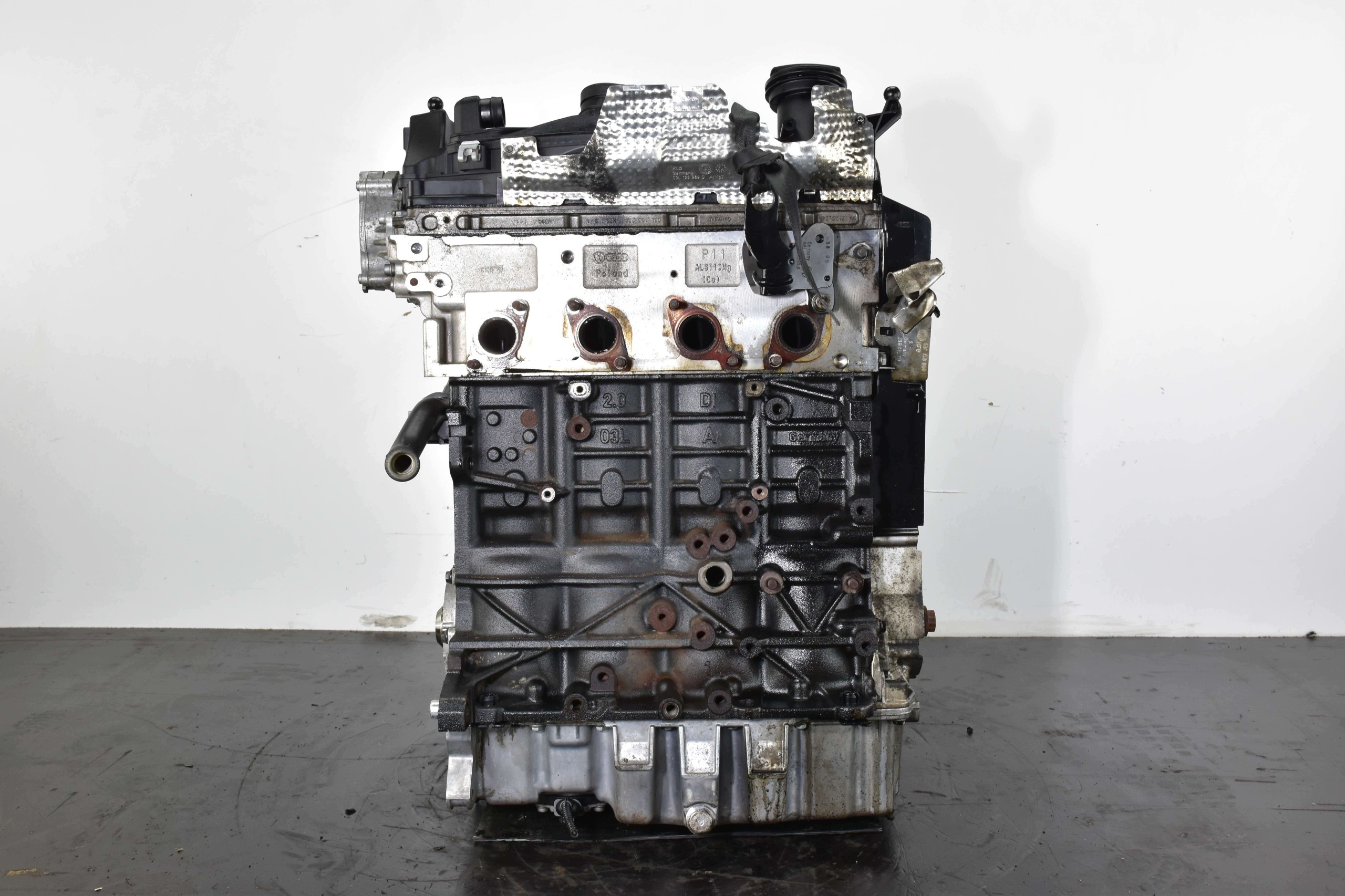 engine PASSAT B6 GOLF VI JETTA III YETI 2.0 TDI CBD @ POMIAR KOMPRESJI @