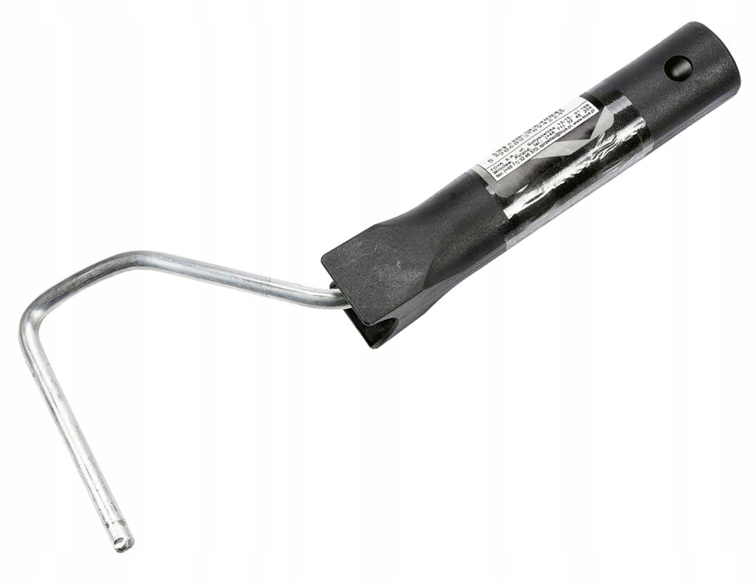 Uchwyt, rączka do wałka malarskiego 10 cm, fi 6mm, ergonomiczny, PVC