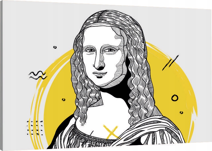 

Obraz Na Płótnie mona lisa nowoczesny 120x80