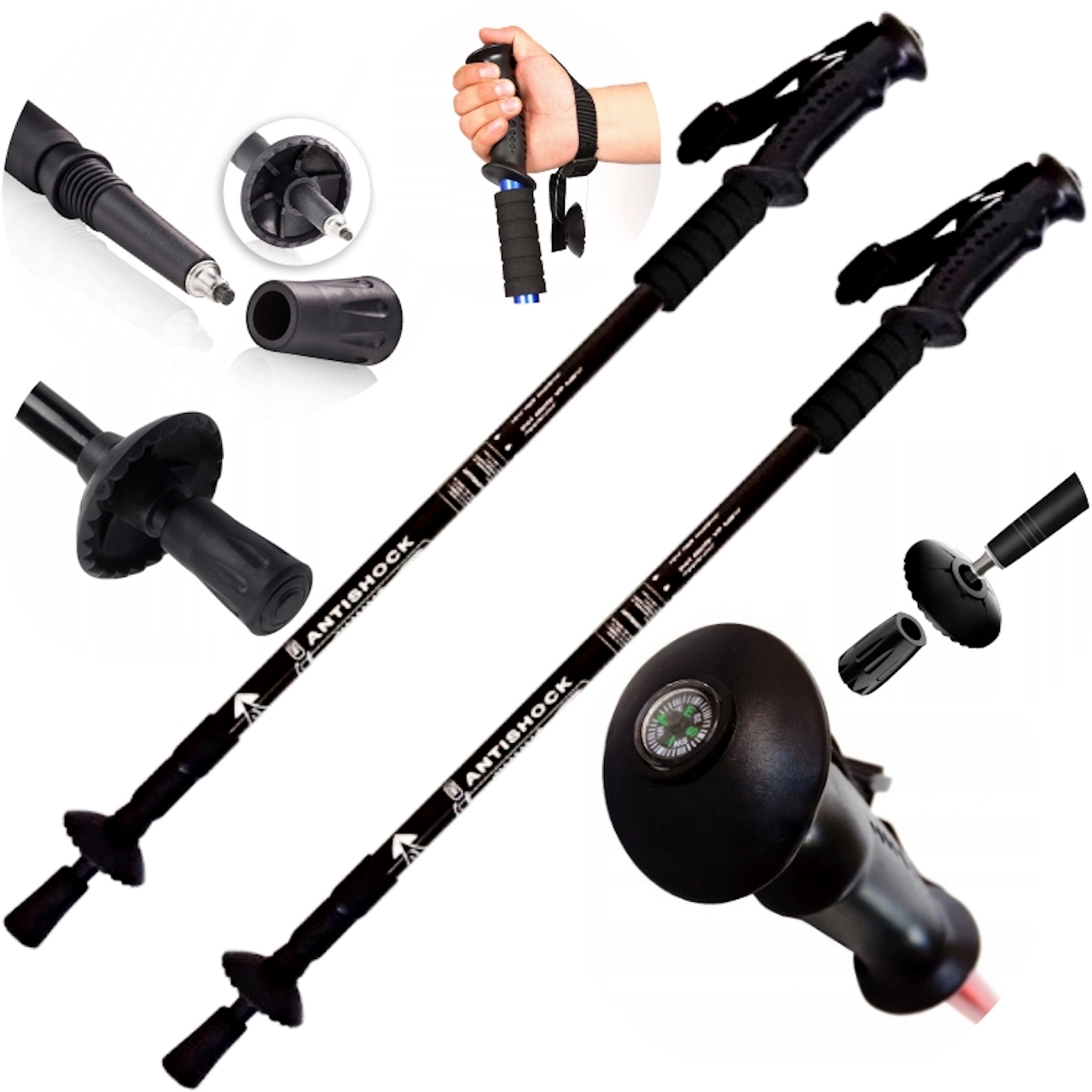 

Kijki Nordic Walking Trekkingowe Kije Komplet 2SZT