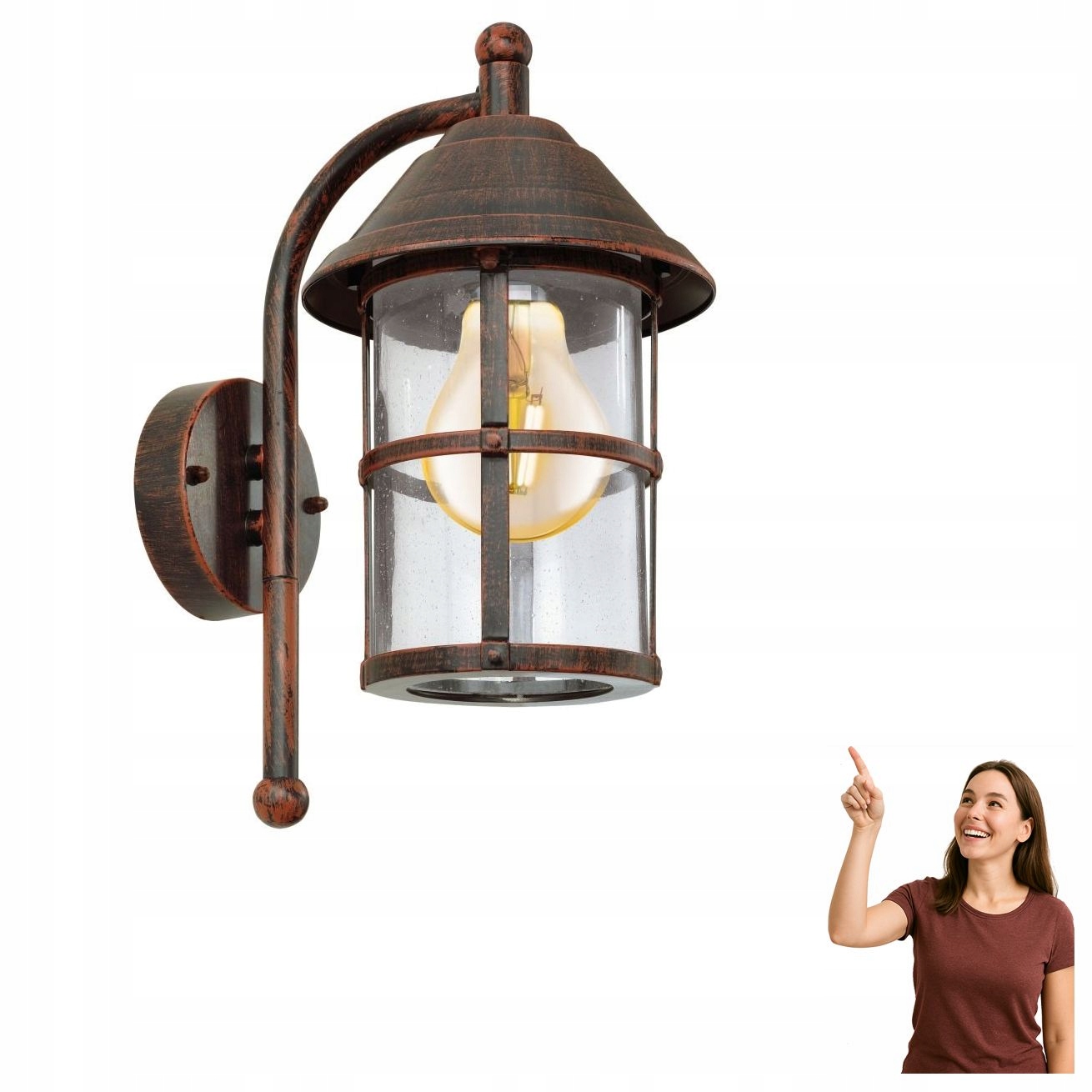 Venkovní nástěnné svítidlo San Telmo 90184 Eglo