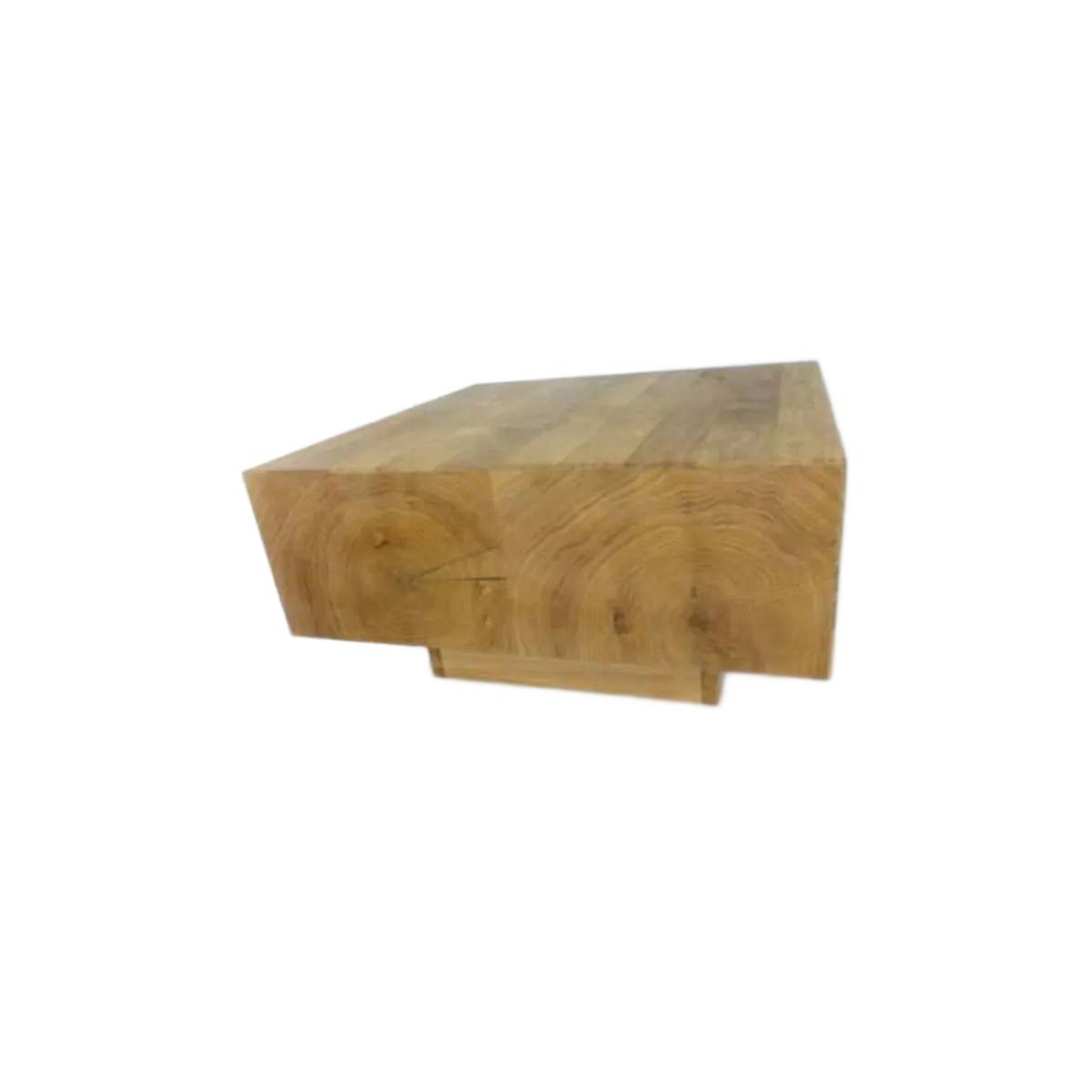 Konferenčný stolík 65x35x65 cm dub olejovaný, pevný